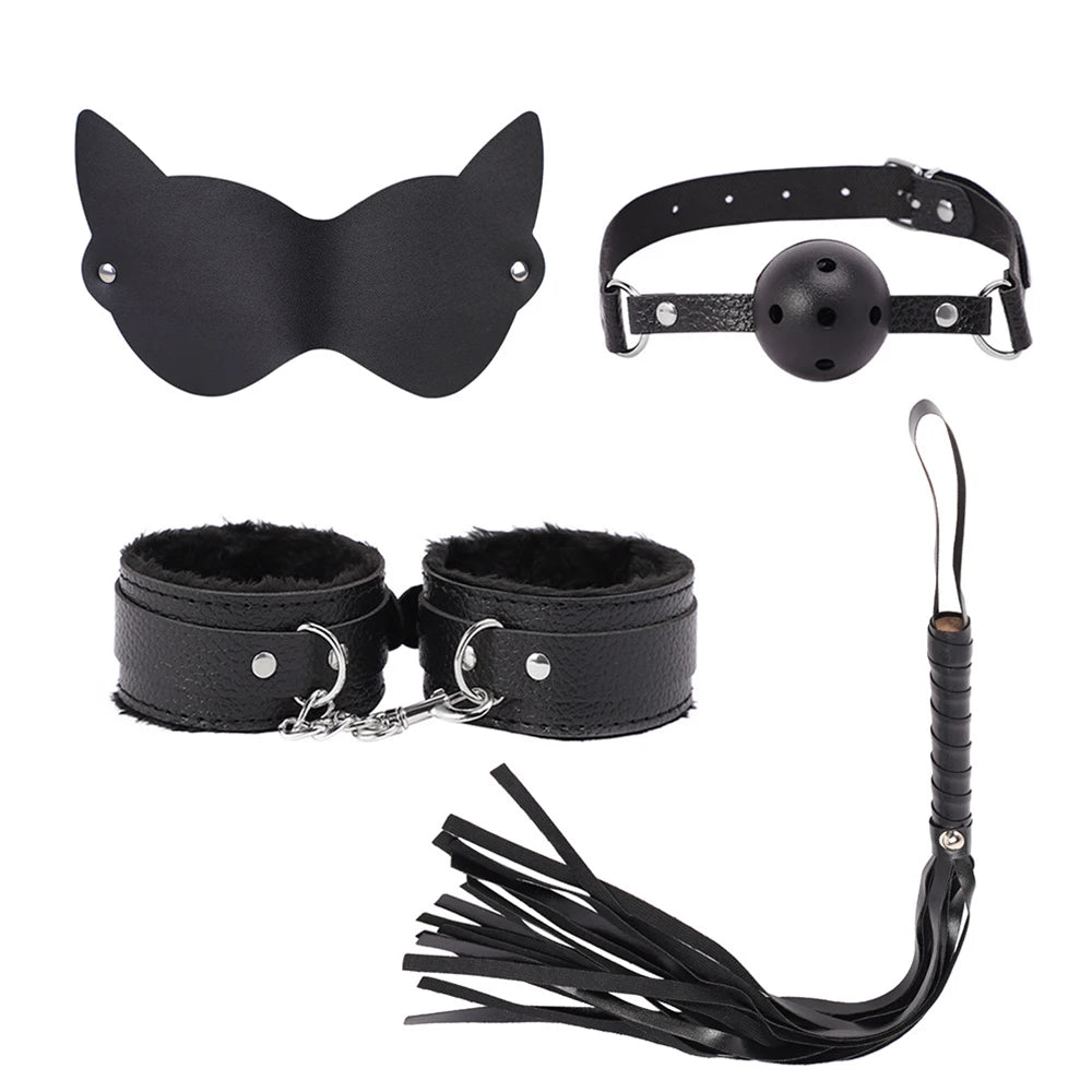 Leather Adjustable Bondage Kits for Couples