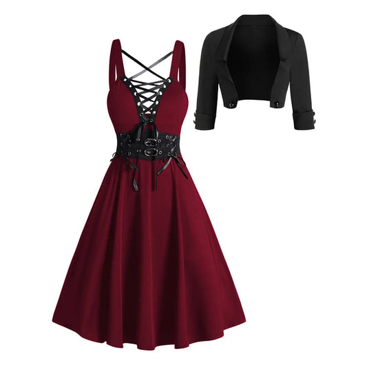 Womens Gothic Dress Sets