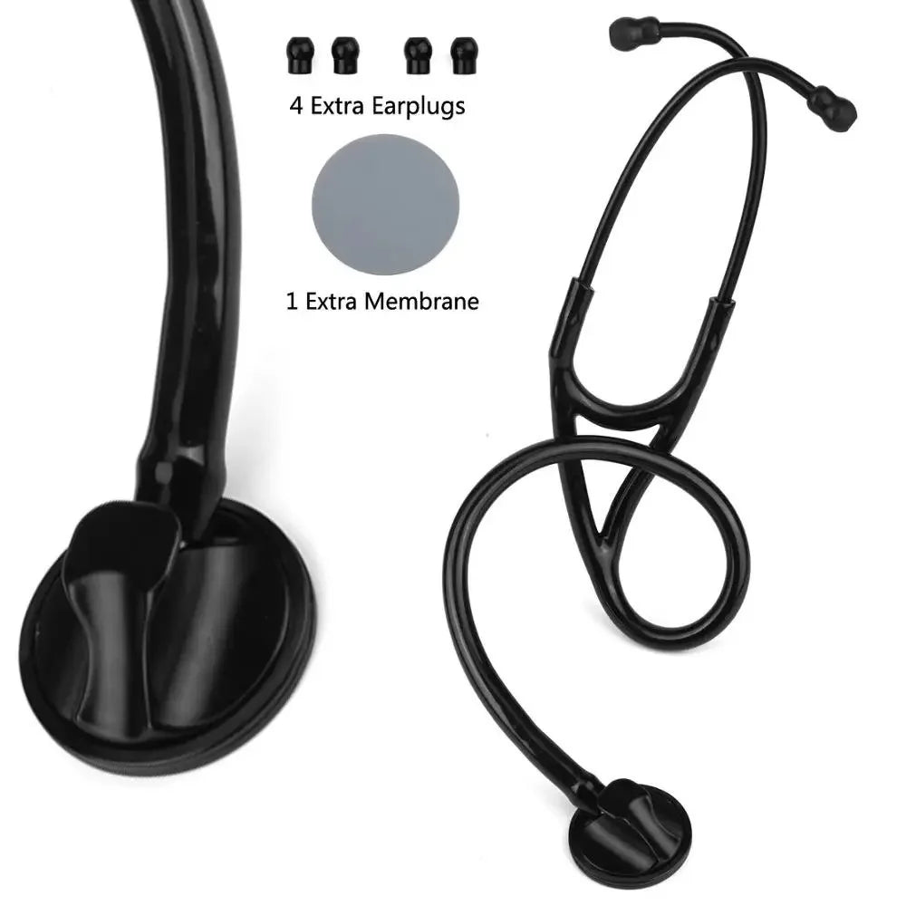 Doctor Stethoscope Professional Medical Equipment Device Black & White