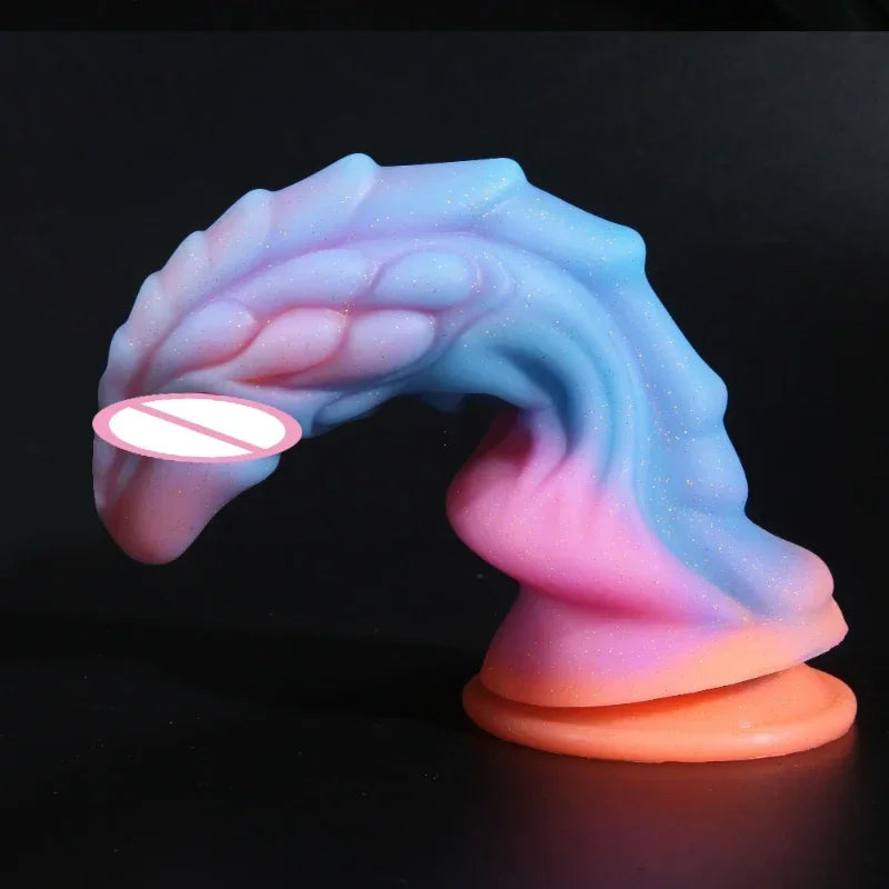 Huge Penis Shaped Dragon Monster Dildo with Suction Cup