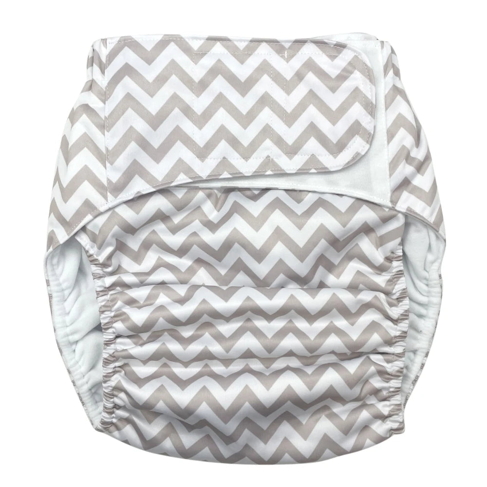 Reusable Adult Diapers, Washable, Underwear Printed Abdl diapers
