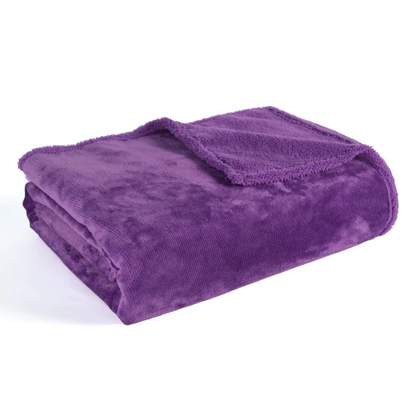 Winter Warm Thickened King Size Blanket 100% Waterproof and Stain Resistant