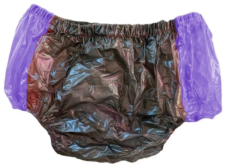 Unisex Sissy Panties Diaper Cover Plastic Clear PVC Up too 7XL
