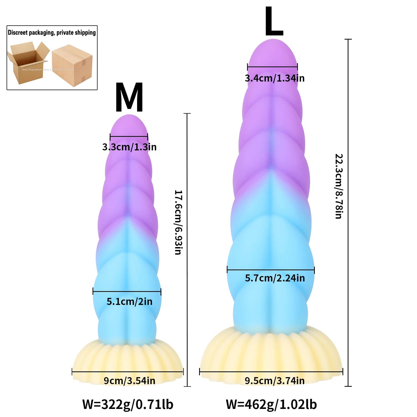 Monster Dildo With Strong Suction Cup Dragon Dildo 18+