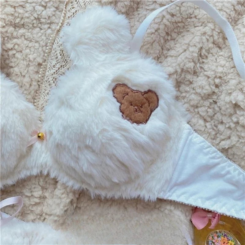 Cute Bear Paradise Plush Lingerie