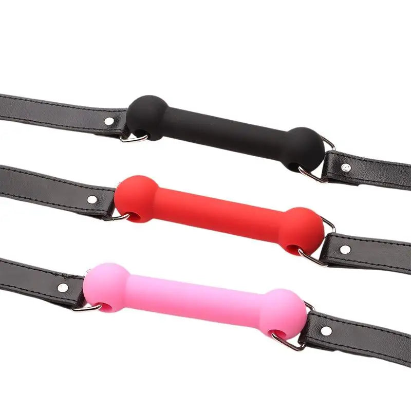 Silicone Mouth Bone Gag, Puppy Pet Play Toys Role Play
