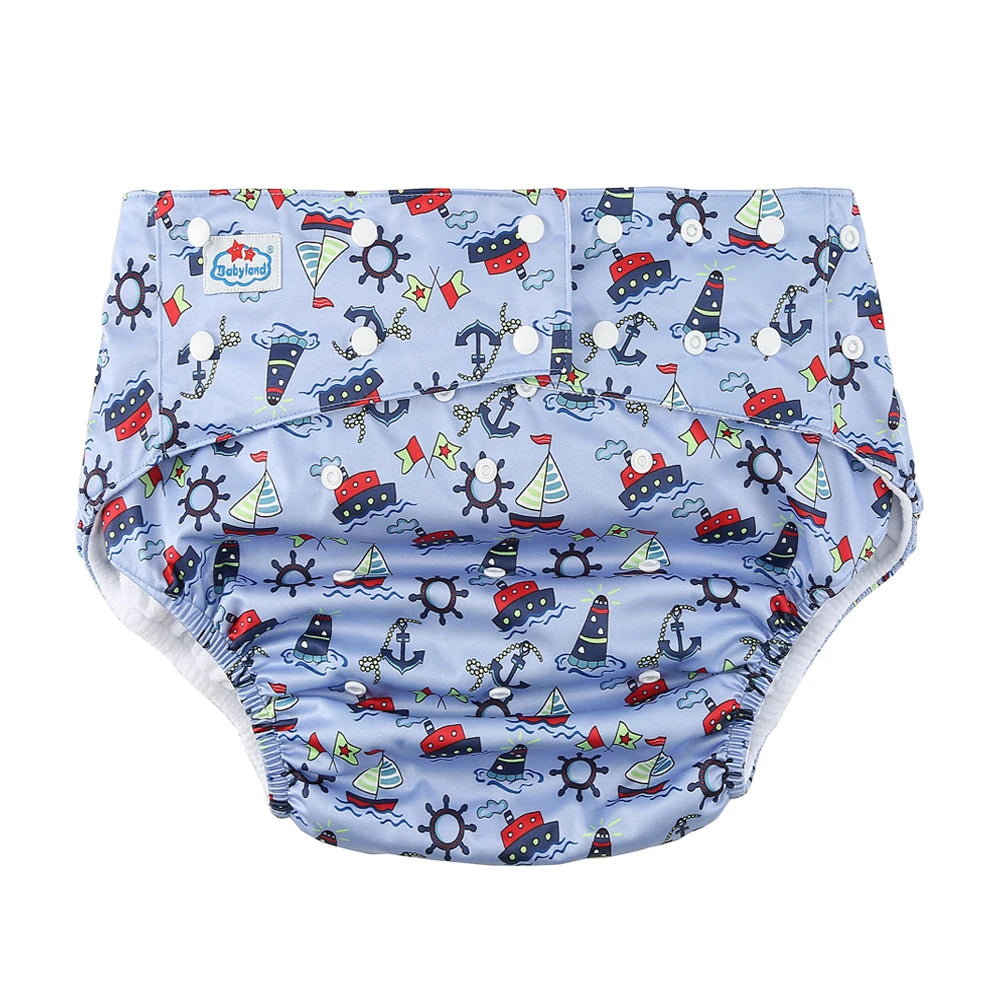 Cloth Adult Diaper Good Absorption Breathability Waterproof Reusable