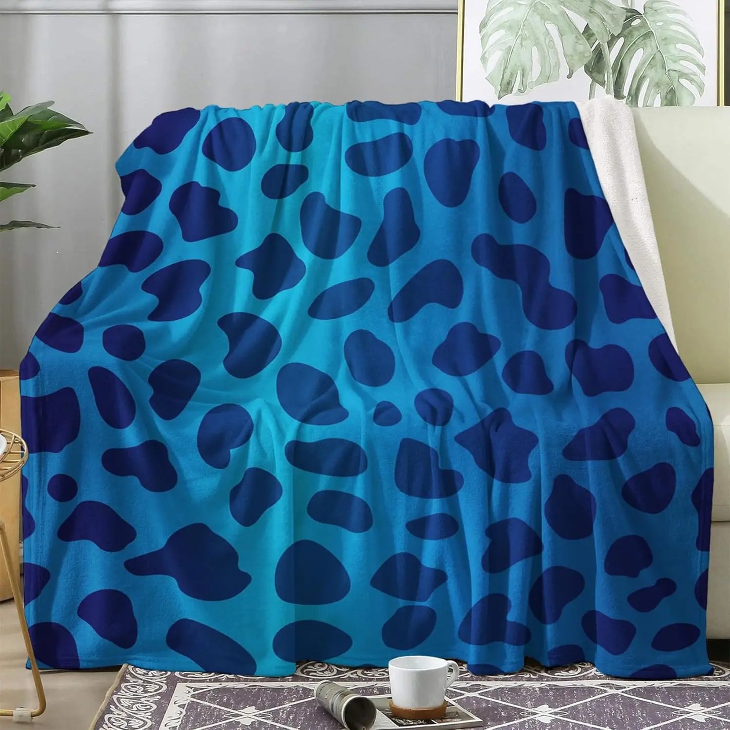 Multi Patterned Fleece Blankets for Couch Bed Sofa- Super Soft
