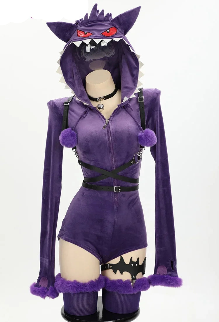 Gengar Cosplay Costume for Role Playing