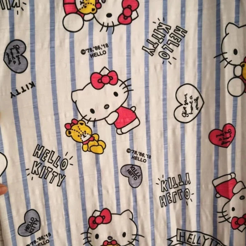 ABDL Sleeveless Casual Snap Button Cartoon Pattern Jumpsuit Plus Size