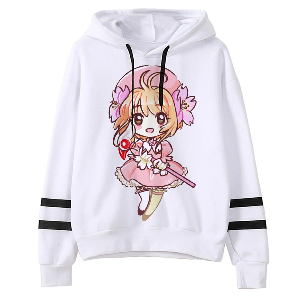 Cardcaptor Sakura Unisex Hooded Fleece Jumper
