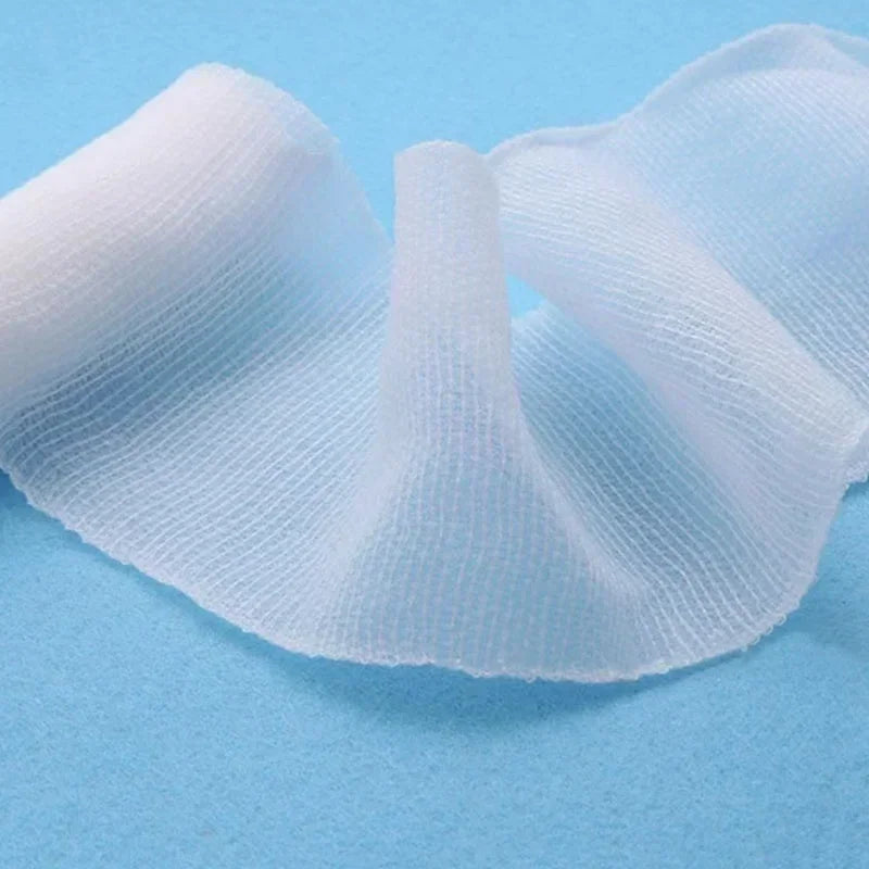 5 Rolls PBT Elastic Bandages Outdoor Emergency First Aid Bandages Breathable Mesh