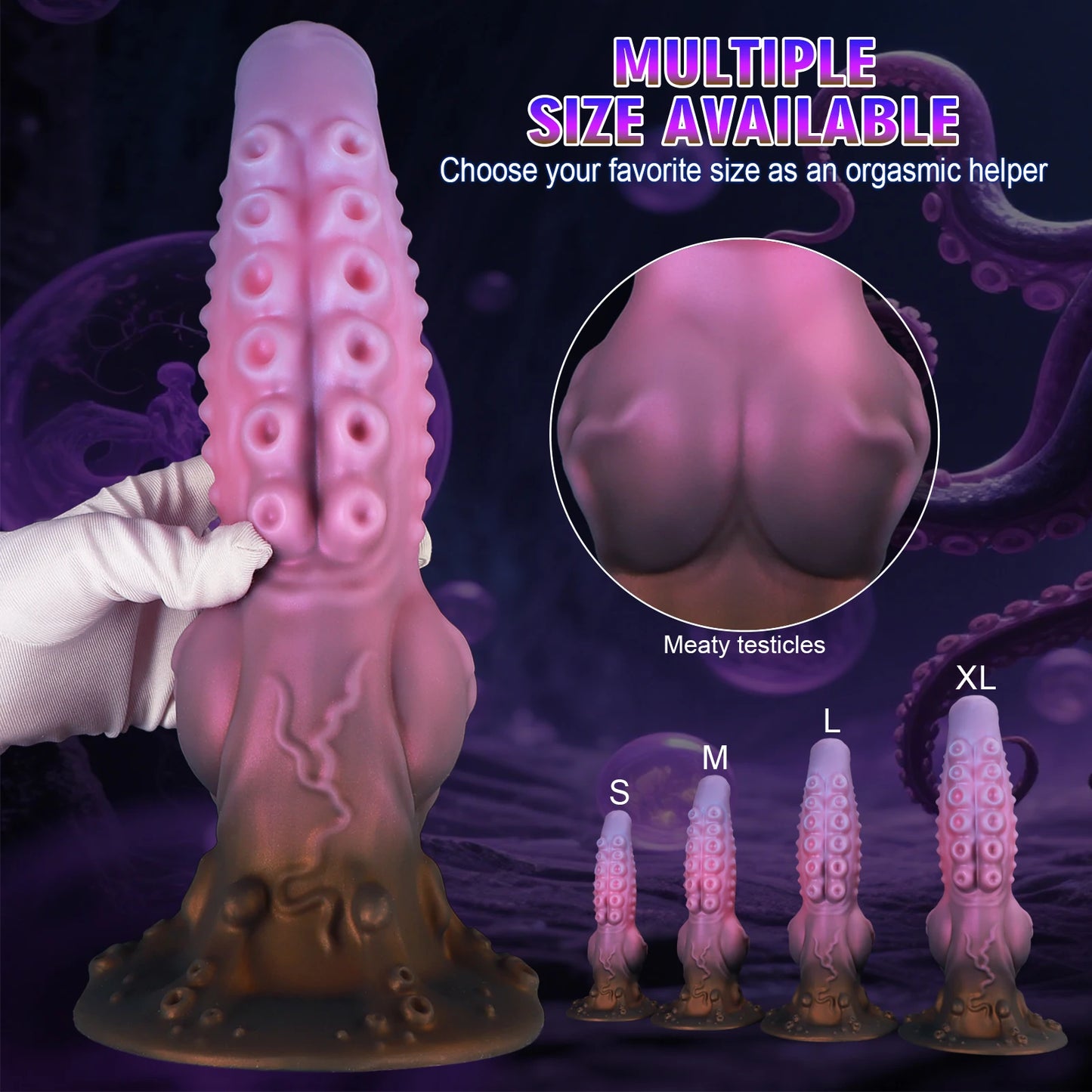 4 size Alien Tentacle Dildo Large Anal Plug Dilatator anal Butt Plug Suction Cup Anal Stimulation butplug Sex Toys for women men