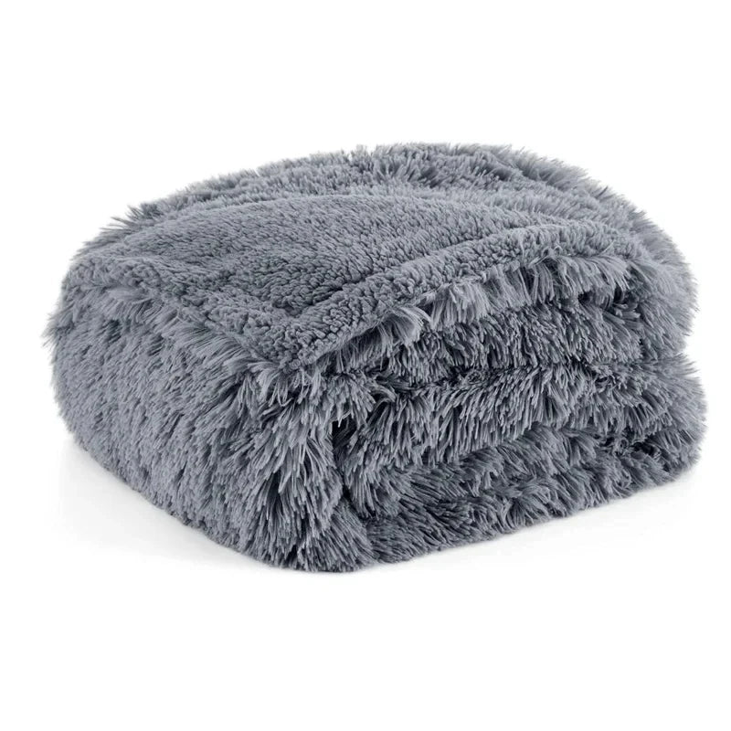 Couples Waterproof Blanket:  Luxe Plush Throw for Bed & Sofa
