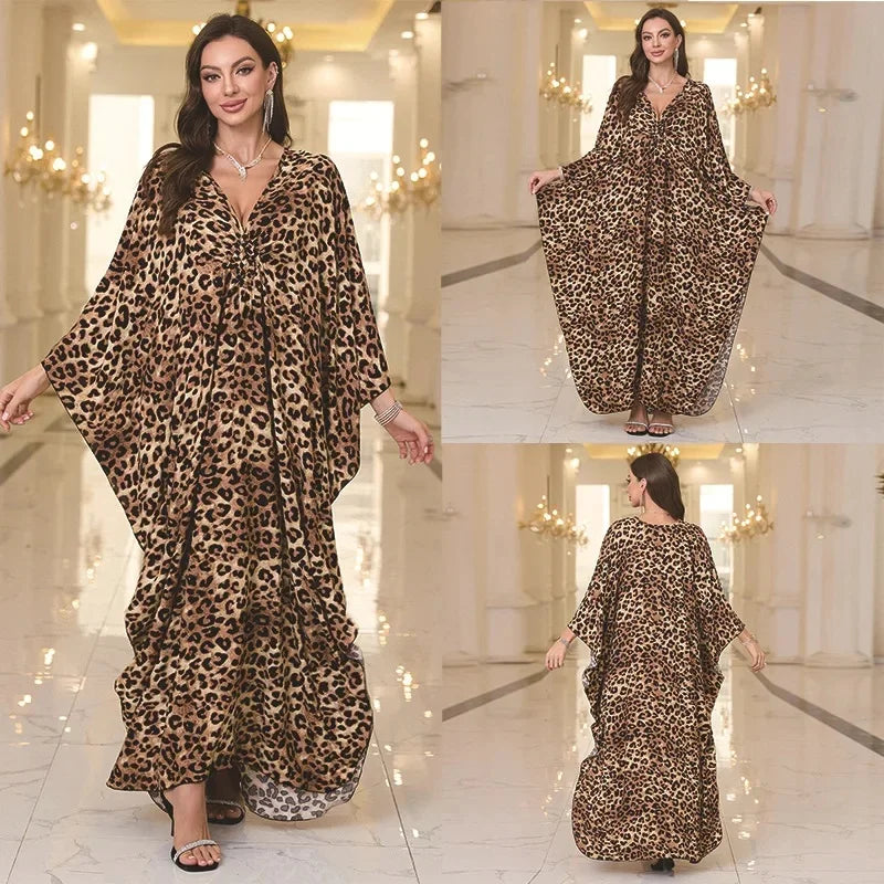 Women's Cotton Beach Dress Loose Long Robe Bikini Cover up