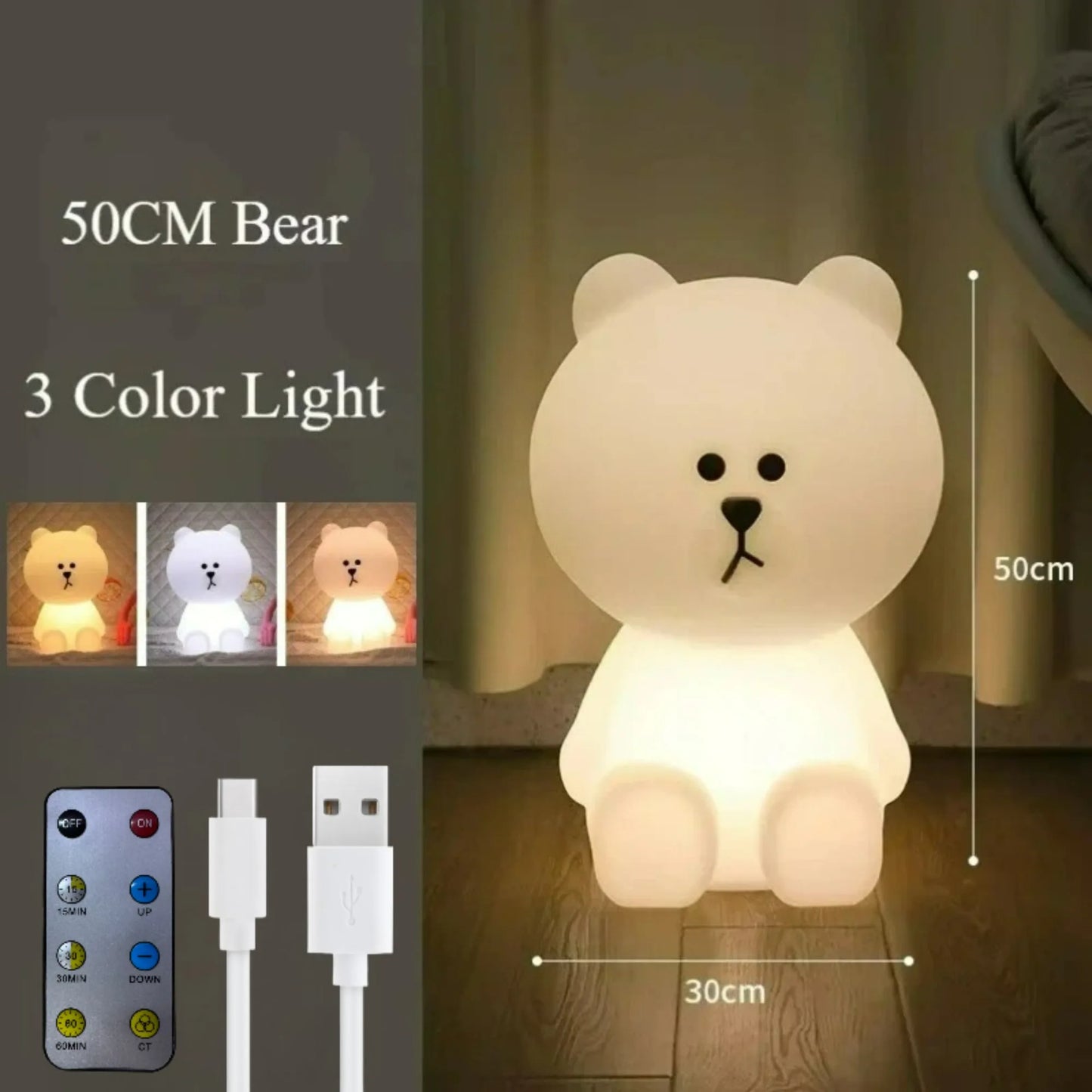 Cute Dimming Assorted Lights with Remote Control