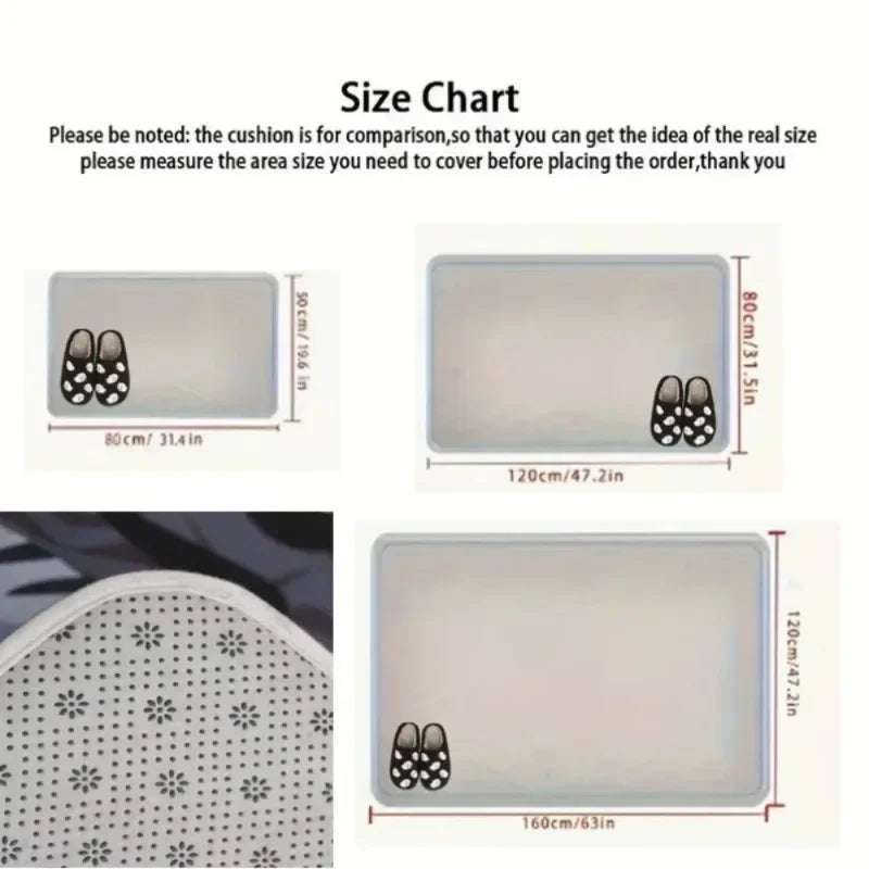 Soft Door Animal Patterns Anti Slip Floor Mat Home Bathroom Door Mat Living Room Bedroom Front Decoration Mat Door Decoration
