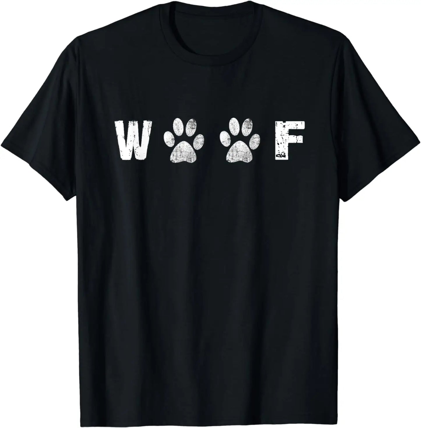Woof Dog Lover Statement T Shirt up to 6XL