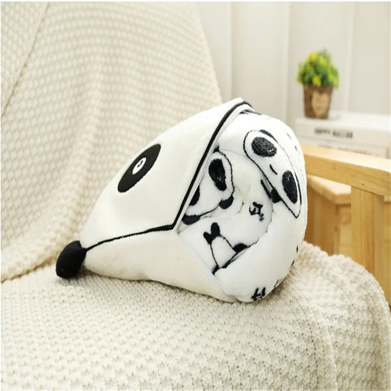 Panda Dundun Sleeping Two-in-one Table Cushion Pillow and Quilt Dual-use