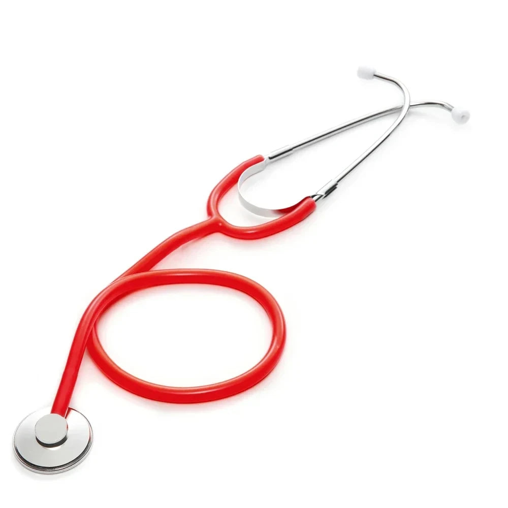 Portable Single Head Stethoscope Professional Medical Equipment Device Student Vet Nurse Clinic