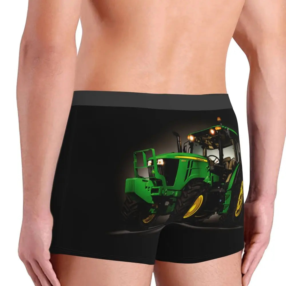 Custom Tractor Boxers Shorts  Briefs Underwear