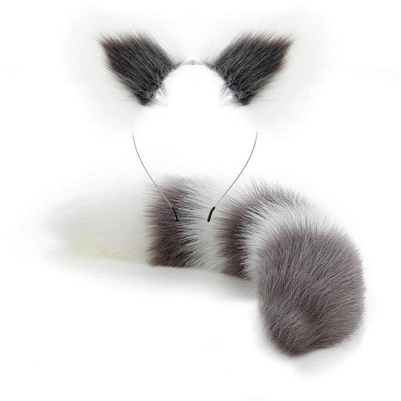 Fluffy Ears & Tail Set