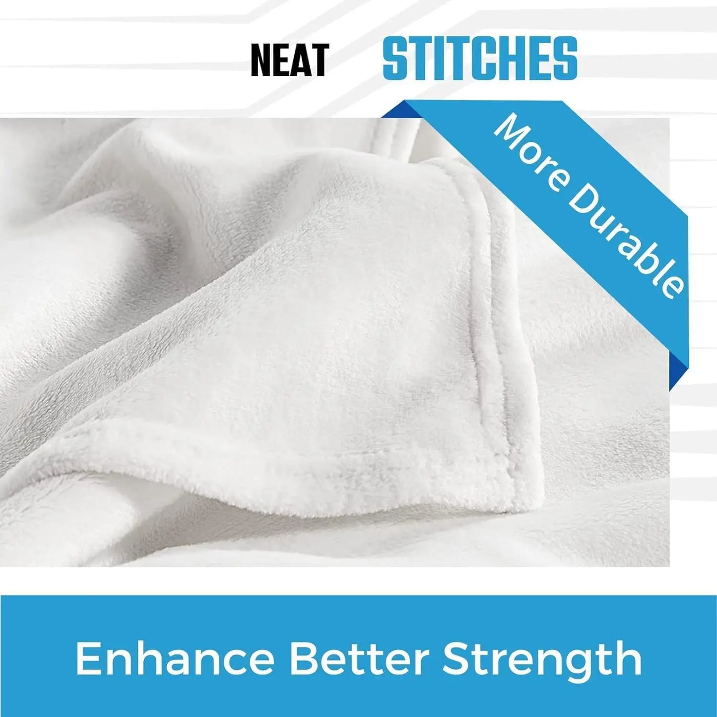 Multi Patterned Fleece Blankets for Couch Bed Sofa- Super Soft
