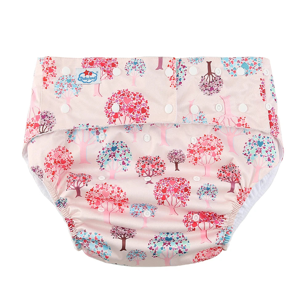 Cloth Adult Diaper Good Absorption Breathability Waterproof Reusable