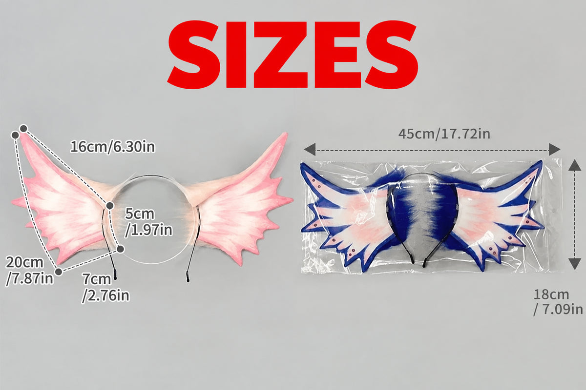 Sea Monster/Mermaid/Elf/Beast Ear Hair Hoop Girl Fish Fin Gothic Hair Ornament Manga Exhibition Deep Sky Mermaid COS Headpiece