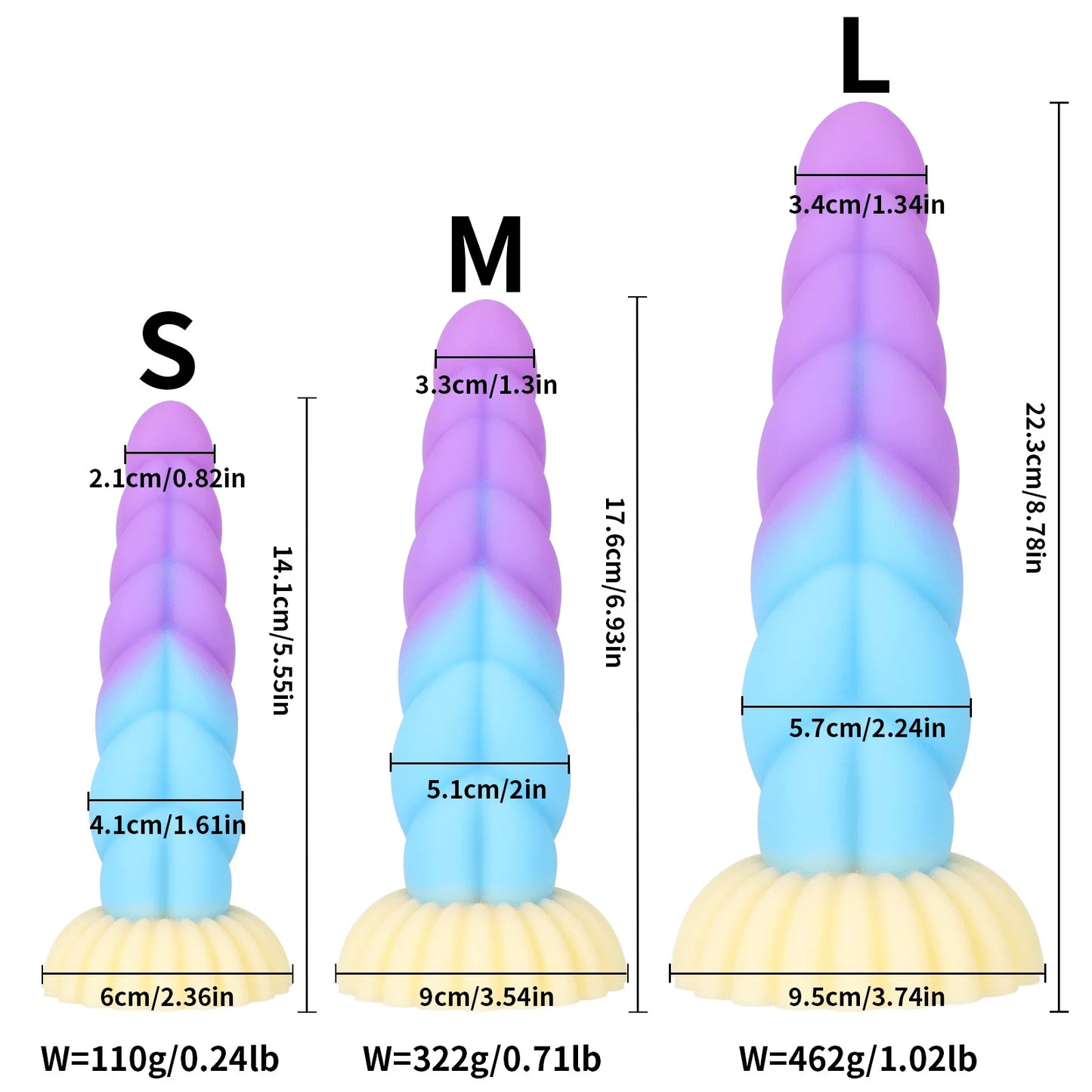 Monster Dildo With Strong Suction Cup Dragon Dildo 18+