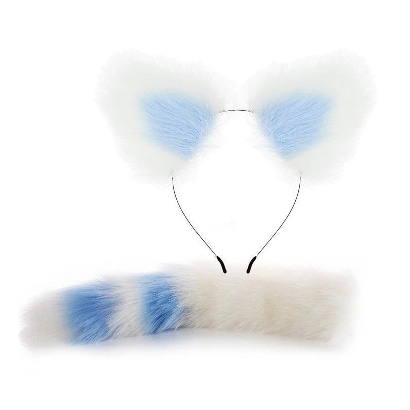 Fluffy Ears & Tail Set