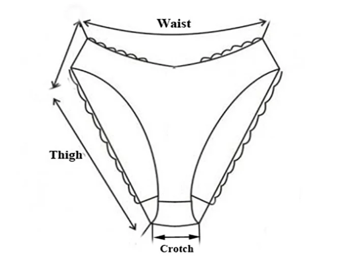 PVC Cami Briefs Lace Panties Color Pink