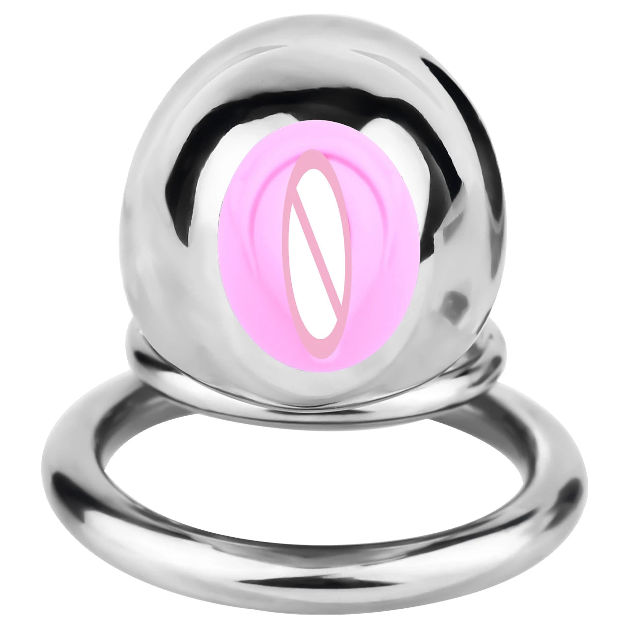 Chastity Cage Belt With Hole Silicone Imitation Plug/Dildo etc