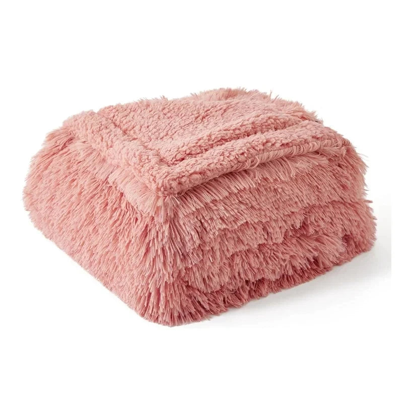 Couples Waterproof Blanket:  Luxe Plush Throw for Bed & Sofa