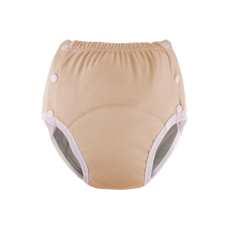 1 Pc Washable Reusable Adult Incontinence Pants - Large Size Cloth Diapers for Patients, Elderly Men & Women | Comfortable
