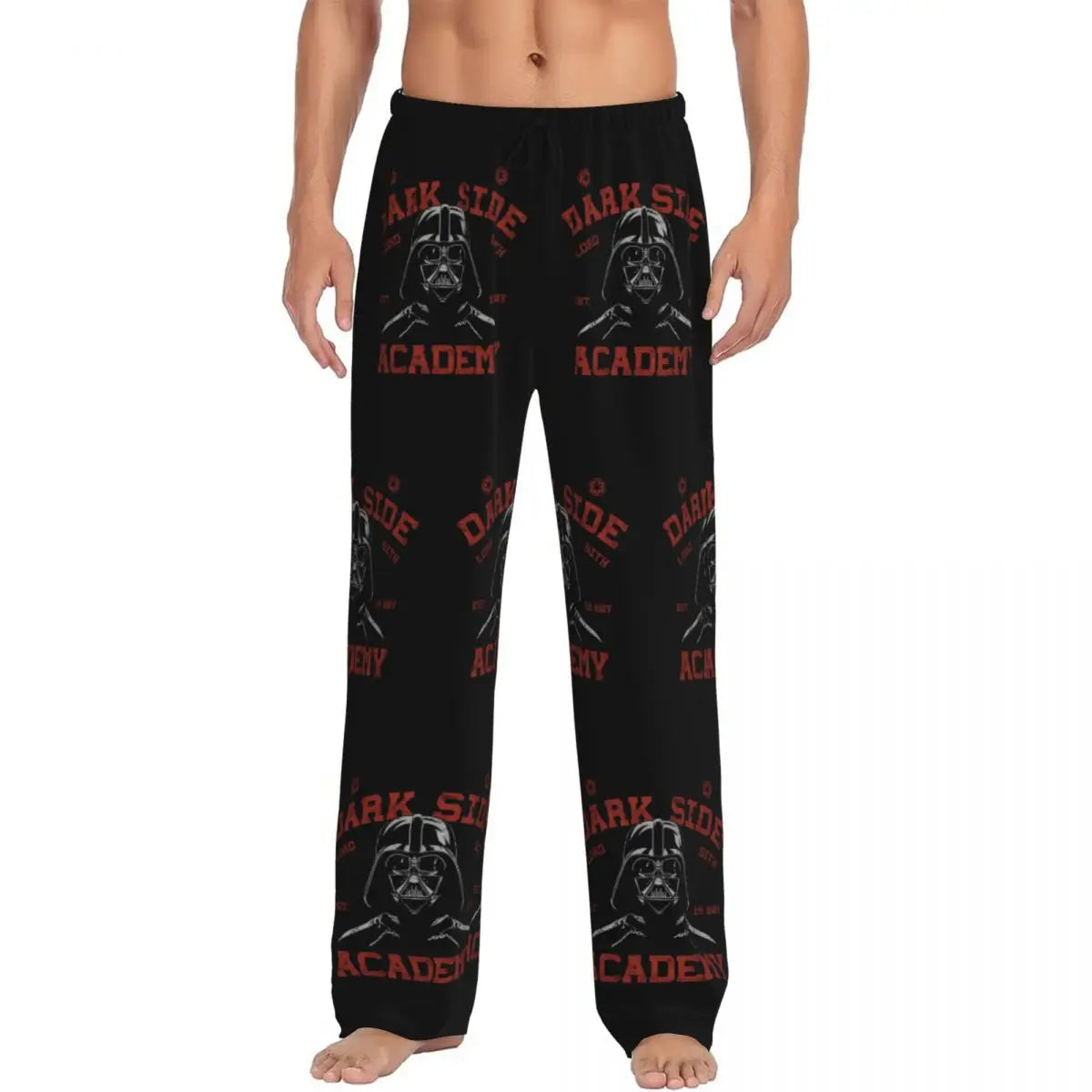 Custom M-Mandalorianed-Anime Pajama Pants Men Adventure Story Lounge Sleep Stretch Sleepwear Bottoms with Pockets