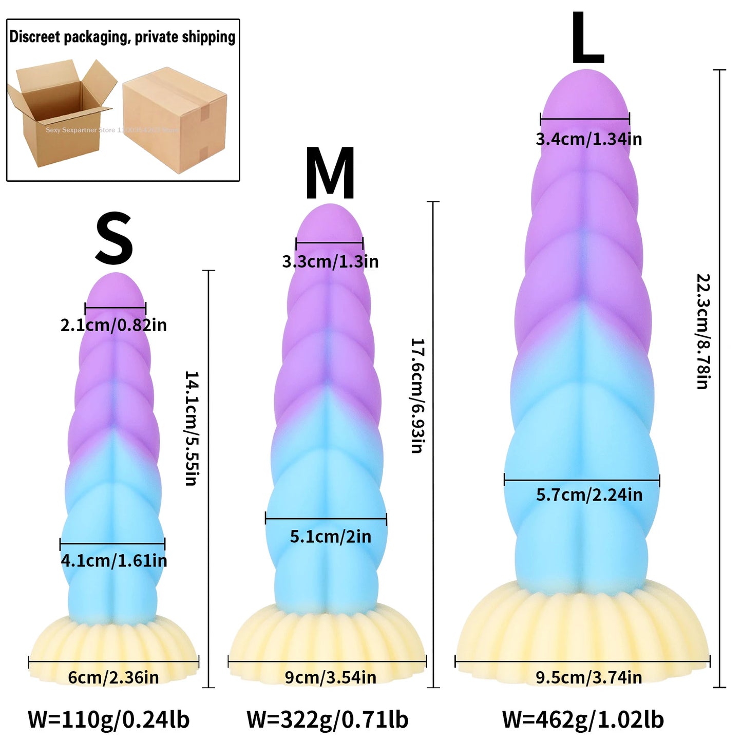 Monster Dildo With Strong Suction Cup Dragon Dildo 18+