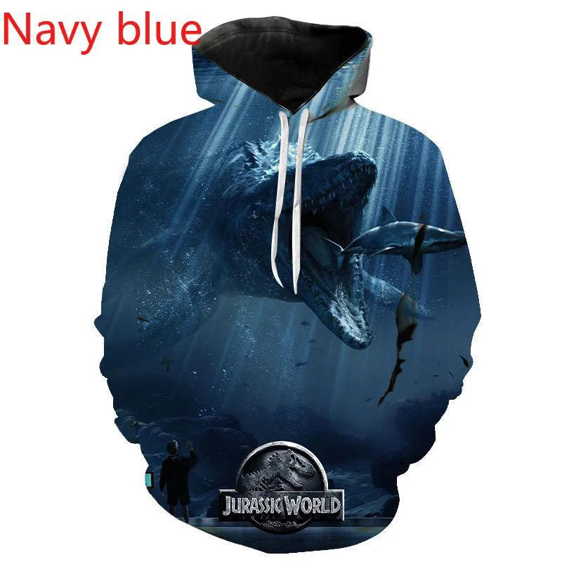 Men and Women Jurassic Park 3d Printing Hoodie Sweatshirt Fashion Casual Hoodie Pullover Harajuku Movie Tops