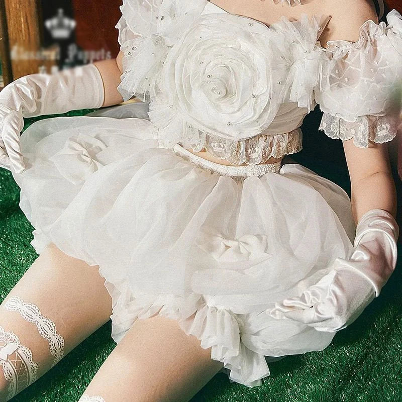 Pumpkin Pants Cake Shorts Puffy Petticoat Skirt