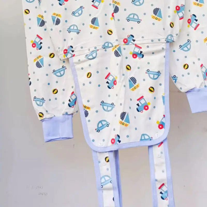 Couple Suspenders Rompers Open crotch Pants Sleeping Pants Pure Cotton Adult Baby ABDL Cartoon Pattern Comfortable Jumpsuit