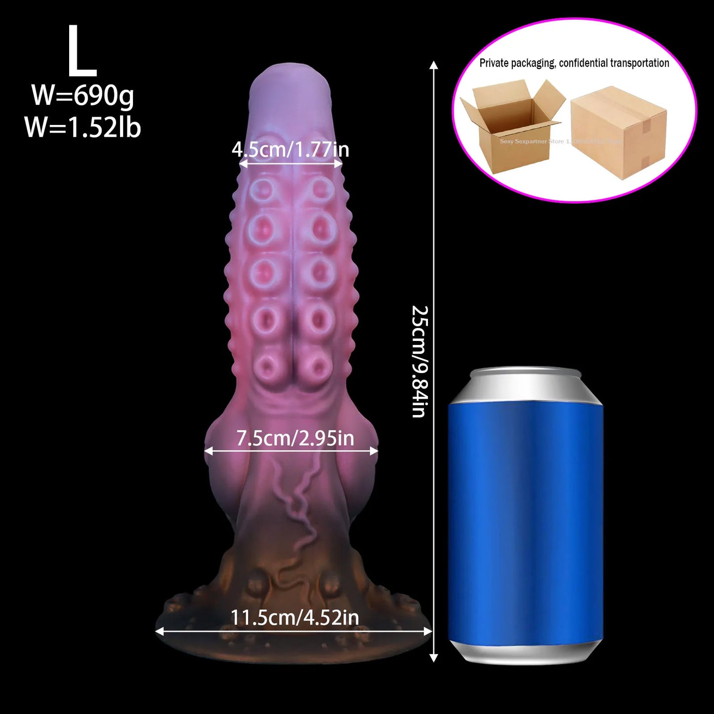 4 size Alien Tentacle Dildo Large Anal Plug Dilatator anal Butt Plug Suction Cup Anal Stimulation butplug Sex Toys for women men