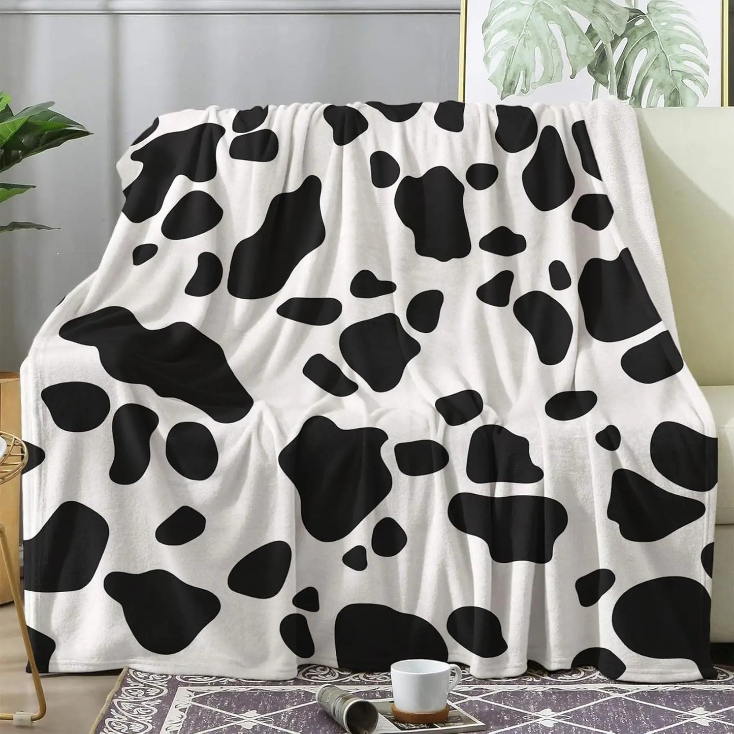 Multi Patterned Fleece Blankets for Couch Bed Sofa- Super Soft
