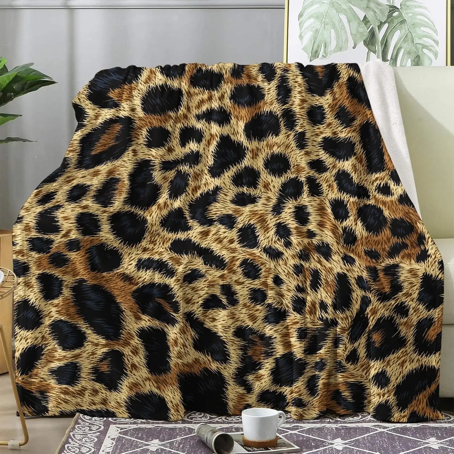 Multi Patterned Fleece Blankets for Couch Bed Sofa- Super Soft