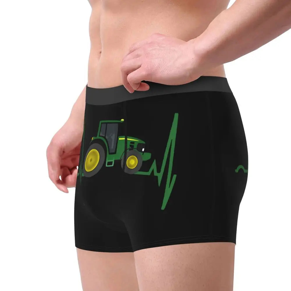 Custom Tractor Boxers Shorts  Briefs Underwear