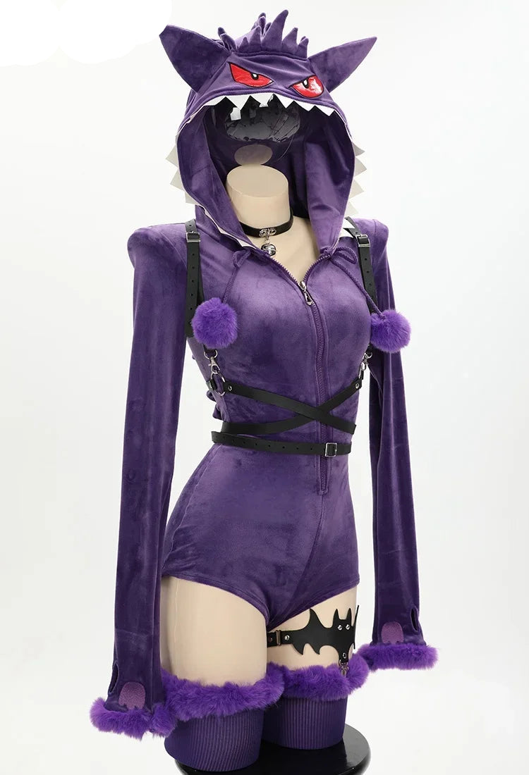 Gengar Cosplay Costume for Role Playing