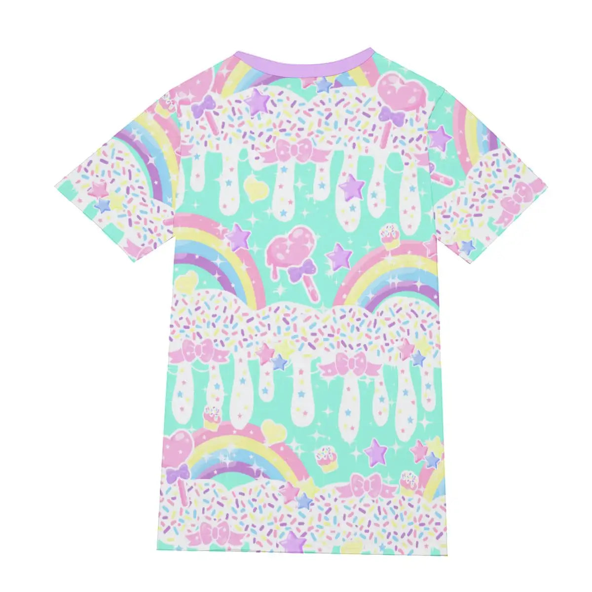 Harajuku Style T-shirt Kids Loose Oversized Breathable Short Sleeved Up to 6XL