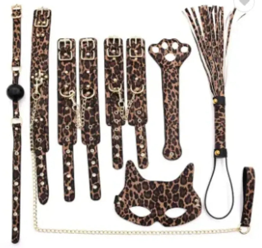 Bondage Sets Luxury PU Leather BDSM Kits