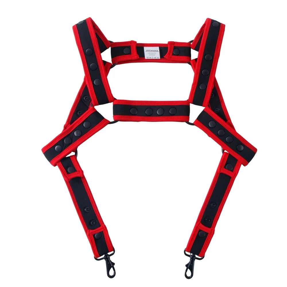 Men's Shoulder Strap Metal One-piece Hanging Buckle Jockstrap