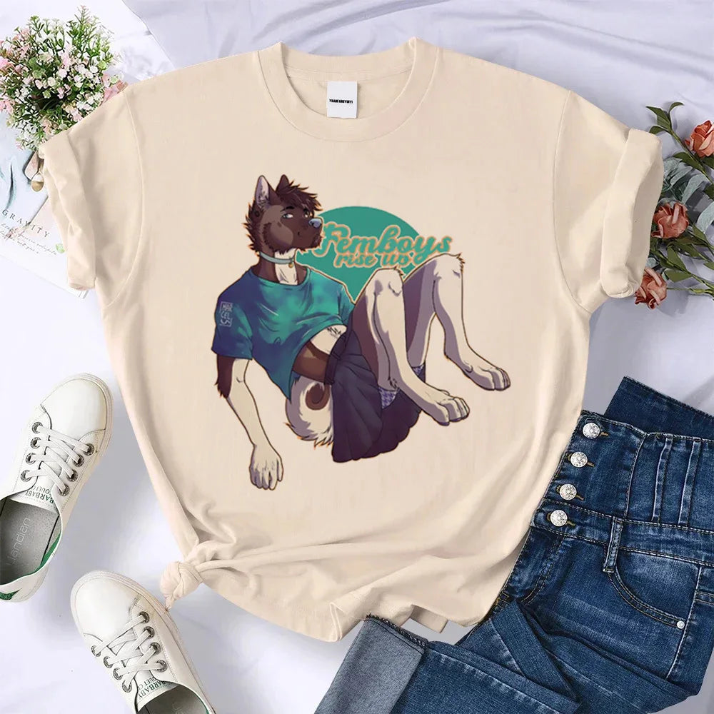 Femboy Shirt Psychedelic Retro Grunge Pastel Tees