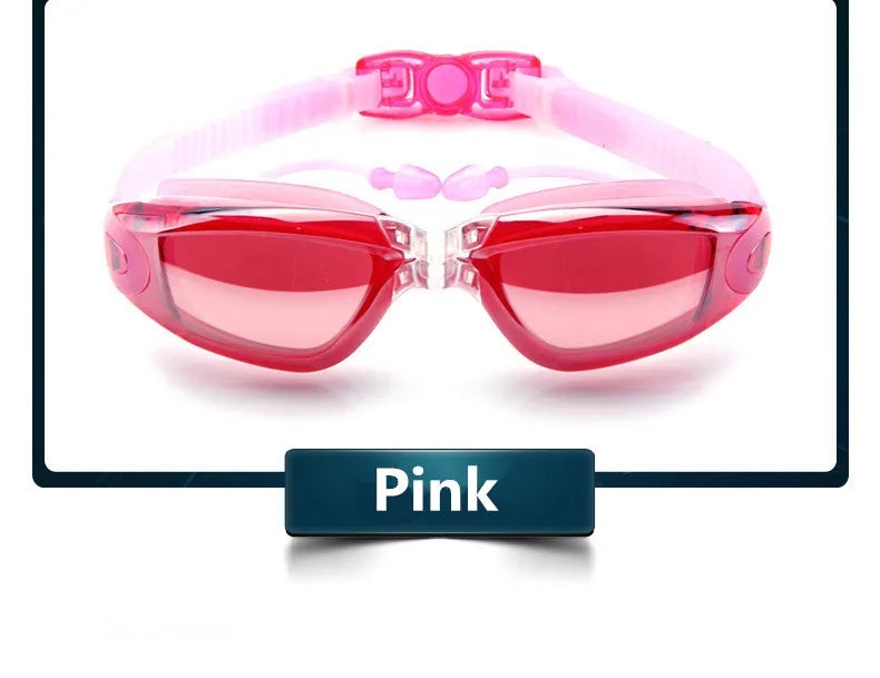 Swimming Goggles Adult Pool Glasses Anti Fog UV Protection Optical Waterproof